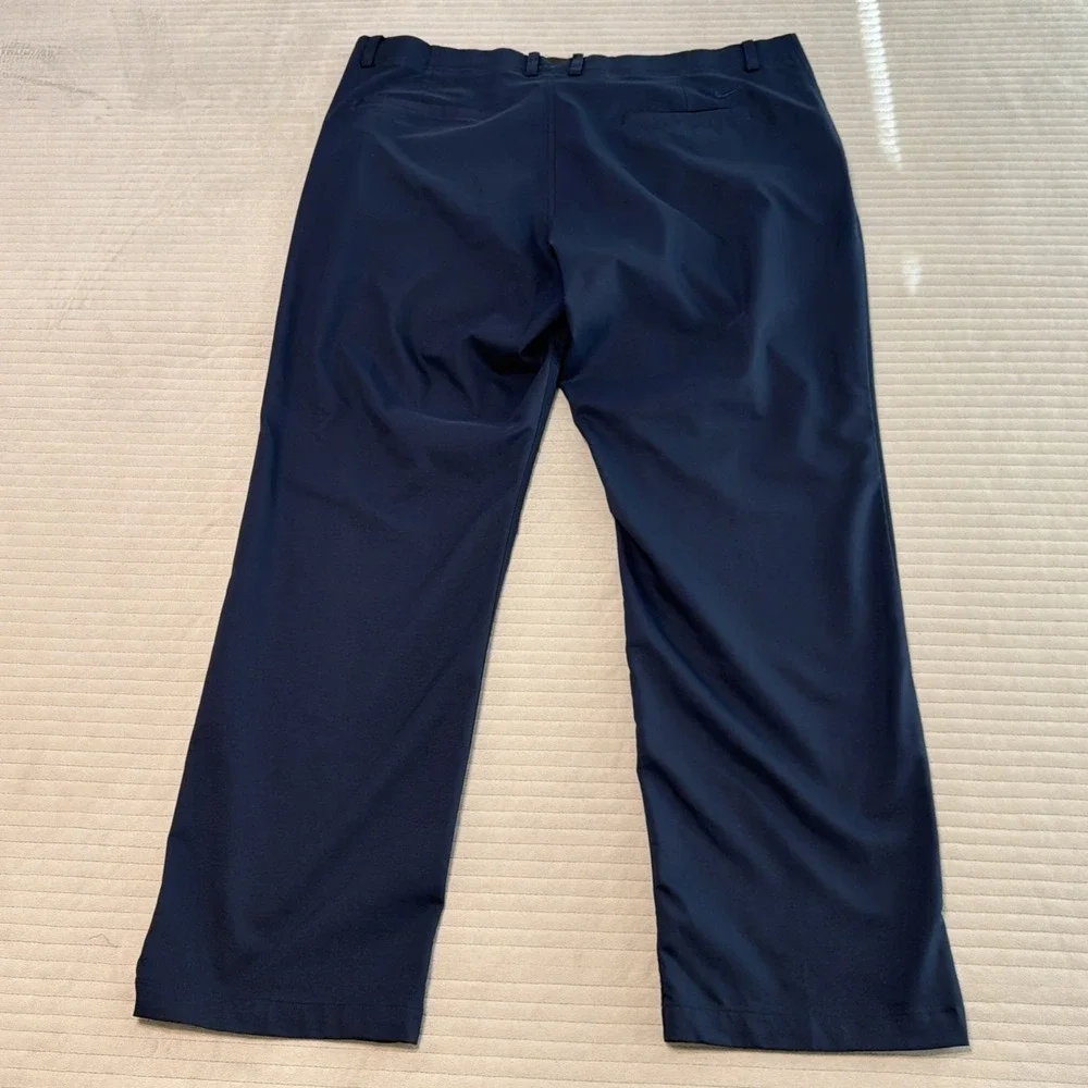 Nike Golf Mens Flex Dri Fit Chino Pants Navy (40x32) AA3318-451